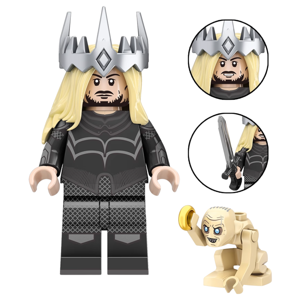 Lord of the Rings Rings of Power Block Figures Set