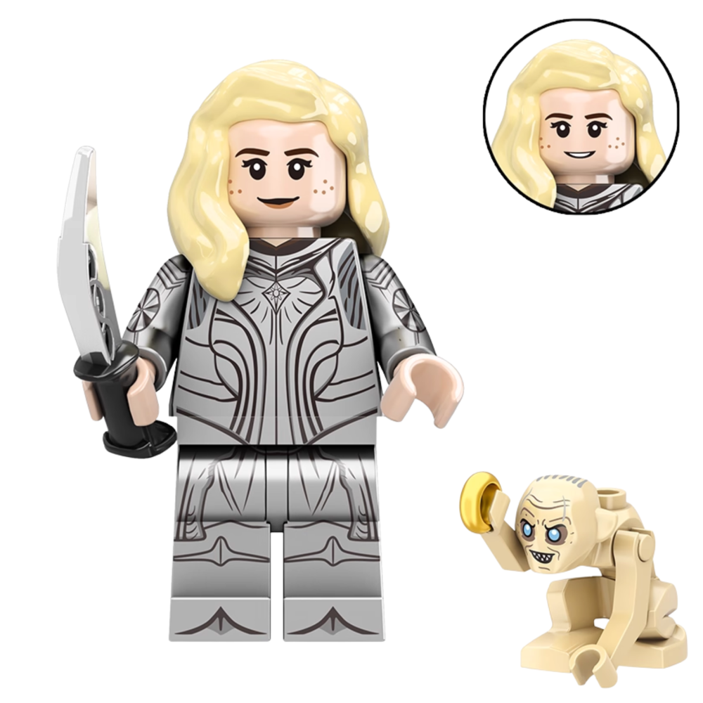 Lord of the Rings Rings of Power Block Figures Set