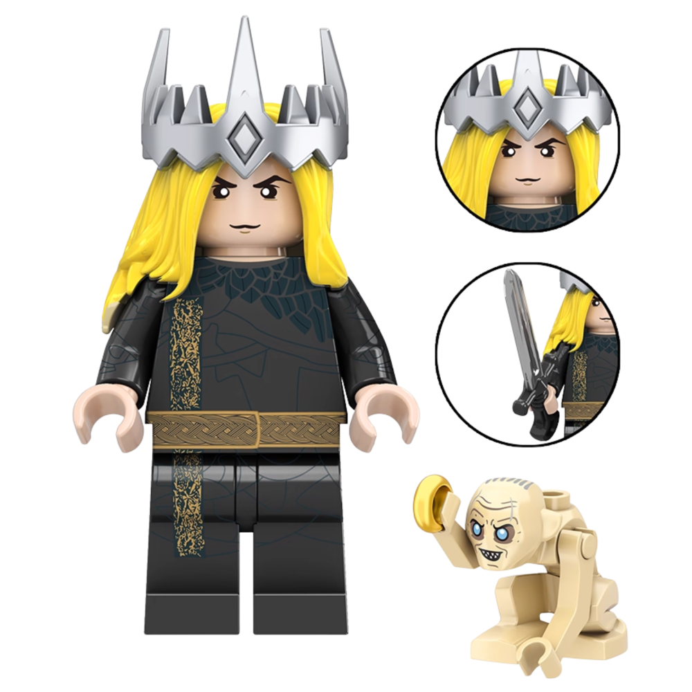 Lord of the Rings Rings of Power Block Figures Set