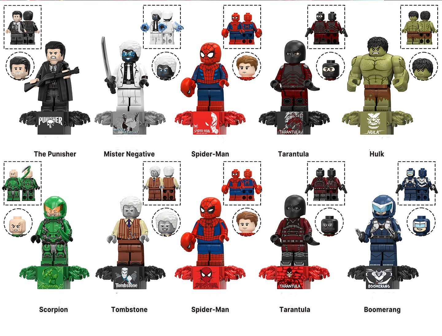Superhero Series Building Block Figures Set1  New