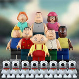 Family Guy Block Figures Mega Collection Set