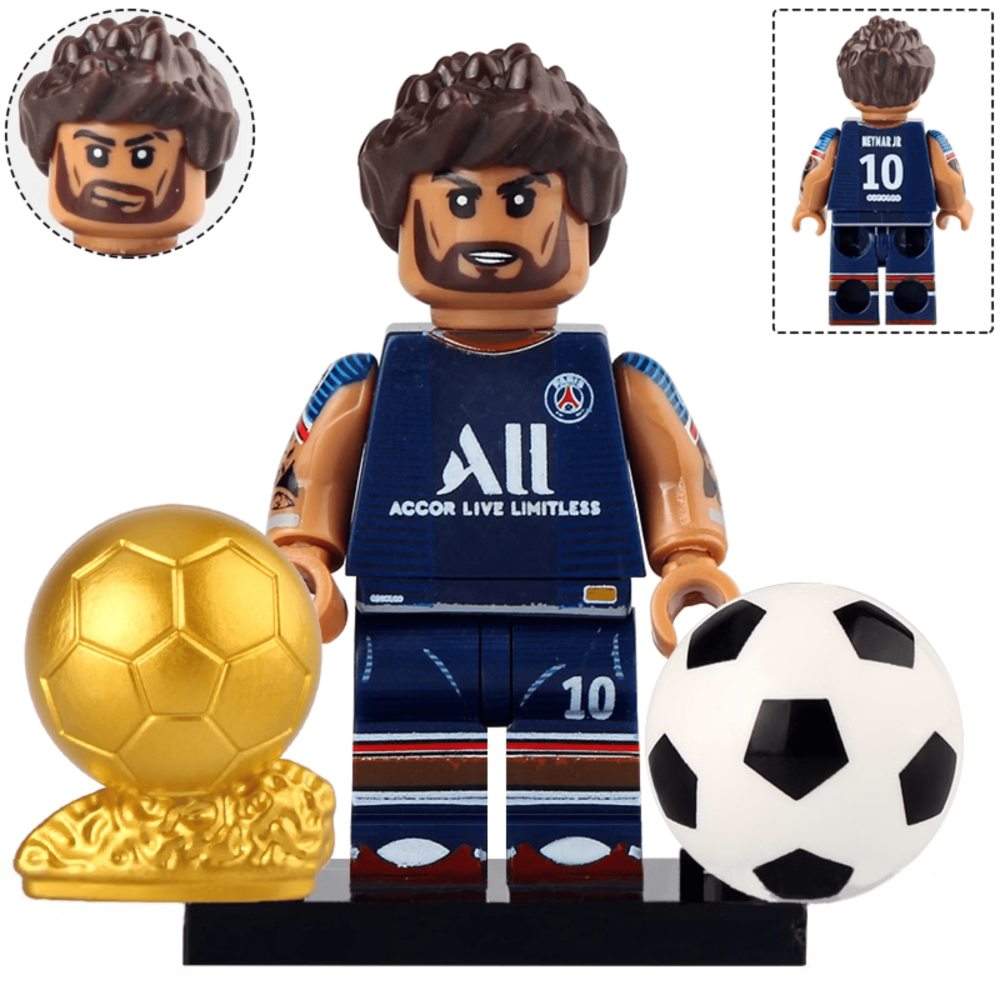 FIFA Football Superstar Block Figures Set of 8pcs With Trophy & Accessories