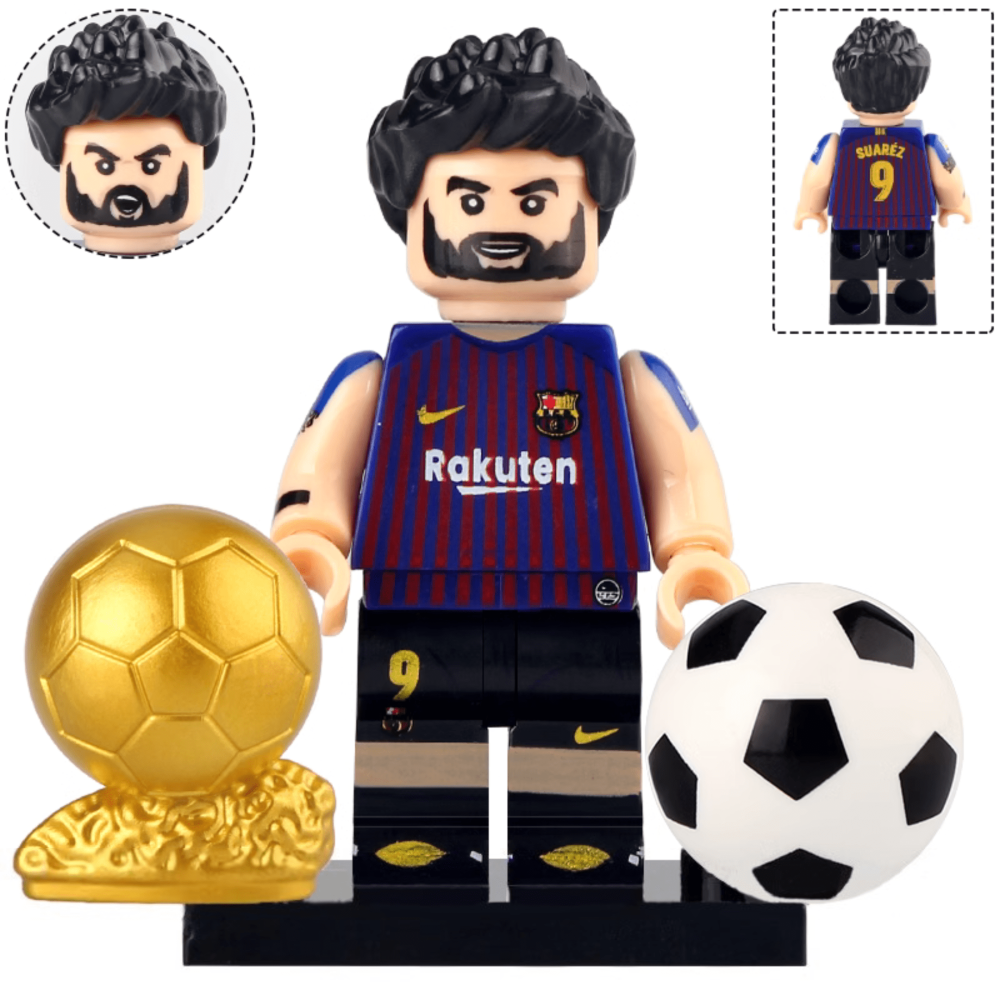 FIFA Football Superstar Block Figures Set of 8pcs With Trophy & Accessories