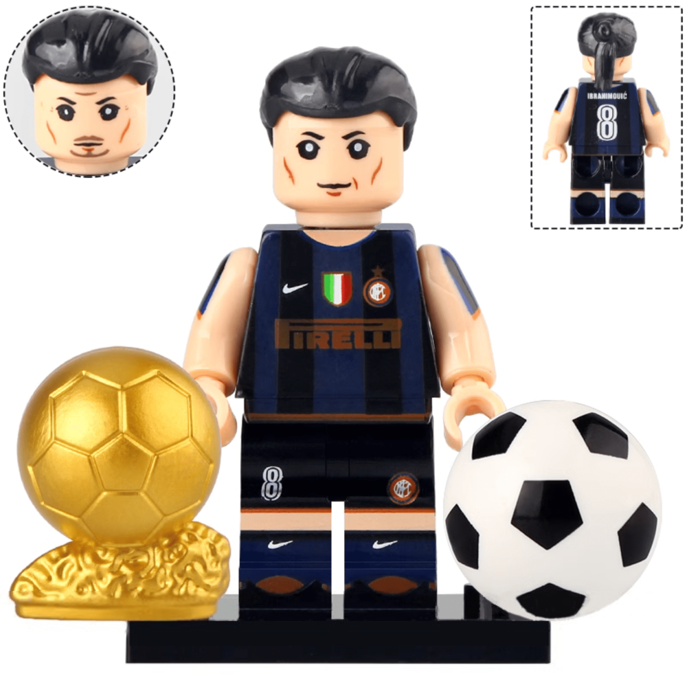 FIFA Football Superstar Block Figures Set of 8pcs With Trophy & Accessories