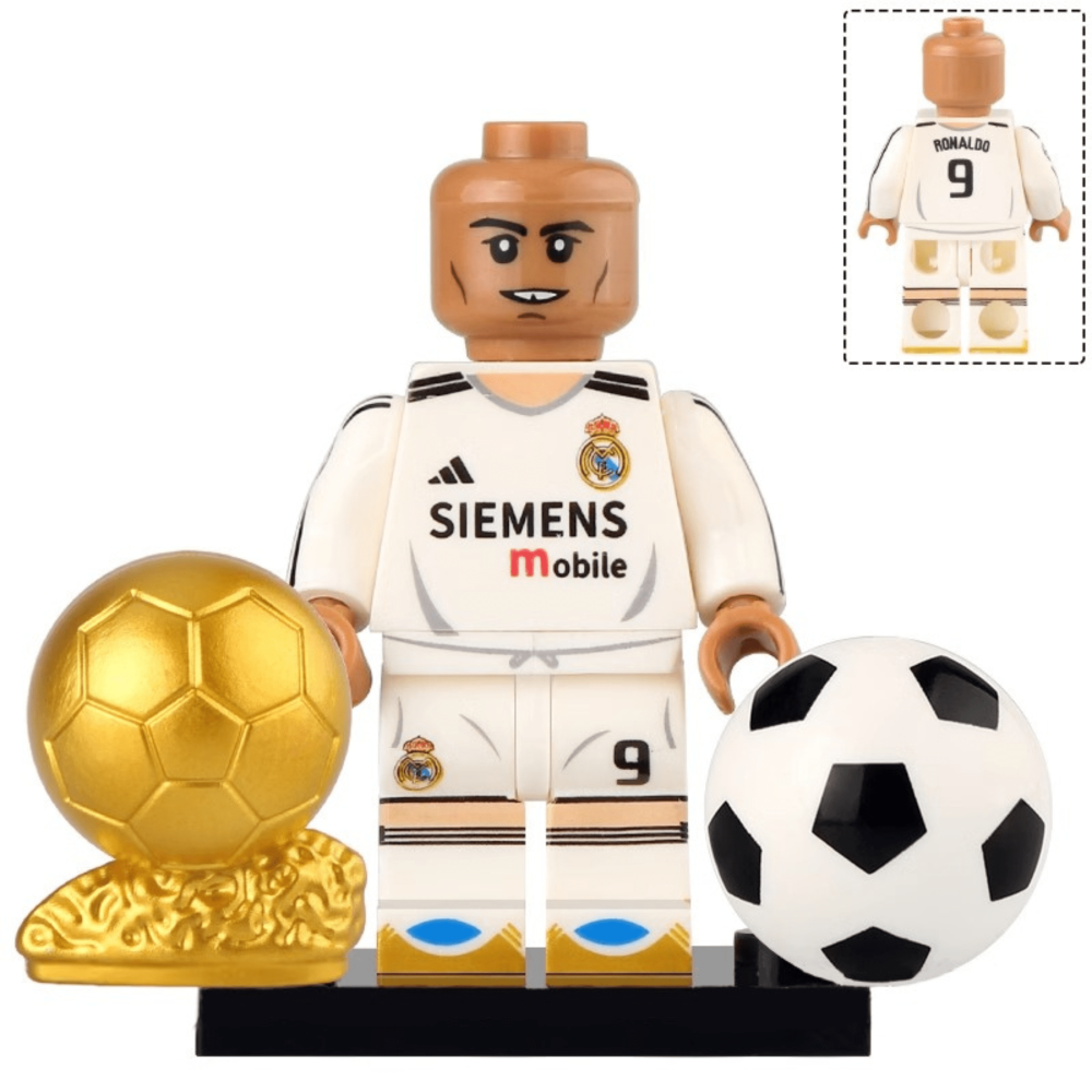 FIFA Football All-Star Block Figures Set of 8pcs With Trophy & Accessories 24