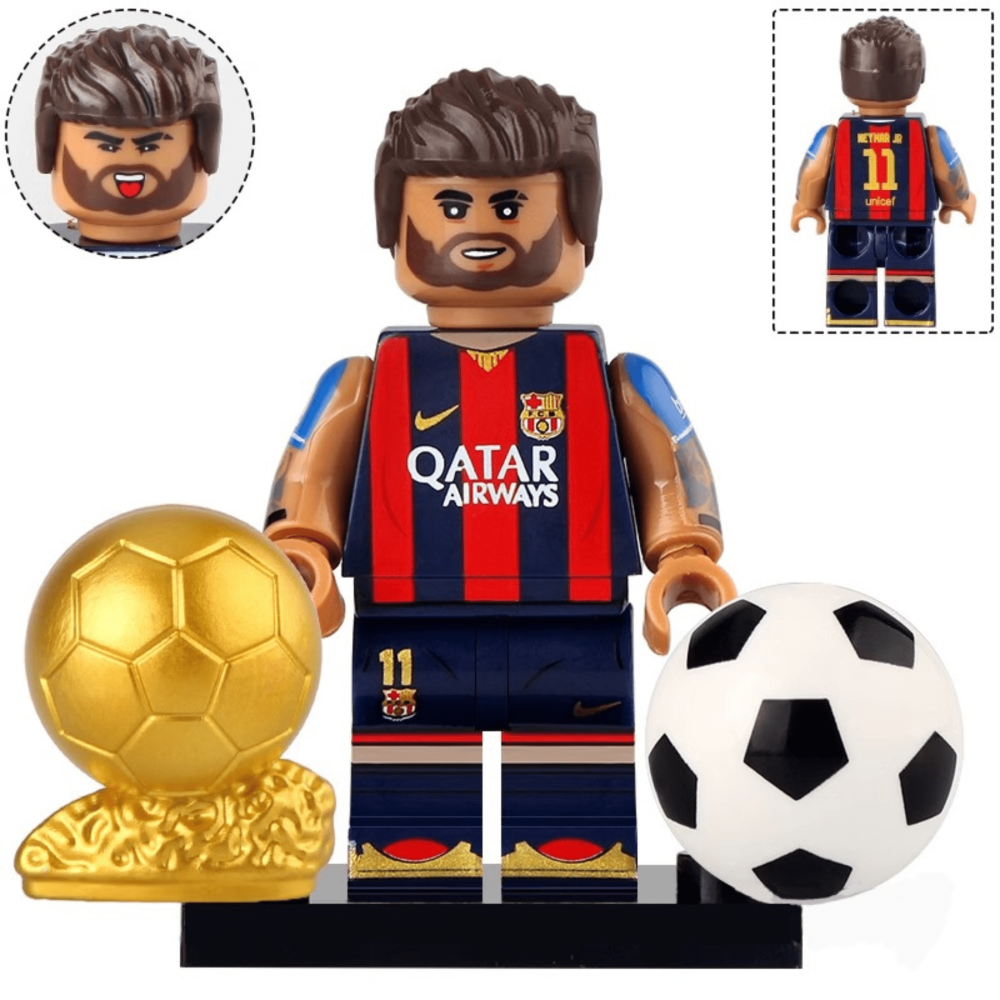 FIFA Football All-Star Block Figures Set of 8pcs With Trophy & Accessories 24