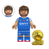 Football World Cup Legends Block Figures Set
