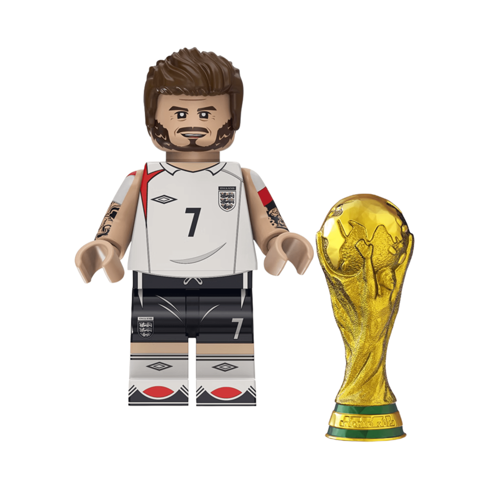 Football World Cup Legends Block Figures Set