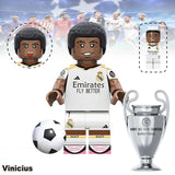20PCS Football Legends Inspired  Set - Soccer Star Building Block Figures