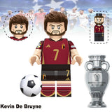 20PCS Football Legends Inspired  Set - Soccer Star Building Block Figures