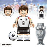 20PCS Football Legends Inspired  Set - Soccer Star Building Block Figures