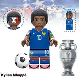 20PCS Football Legends Inspired  Set - Soccer Star Building Block Figures