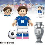 20PCS Football Legends Inspired  Set - Soccer Star Building Block Figures