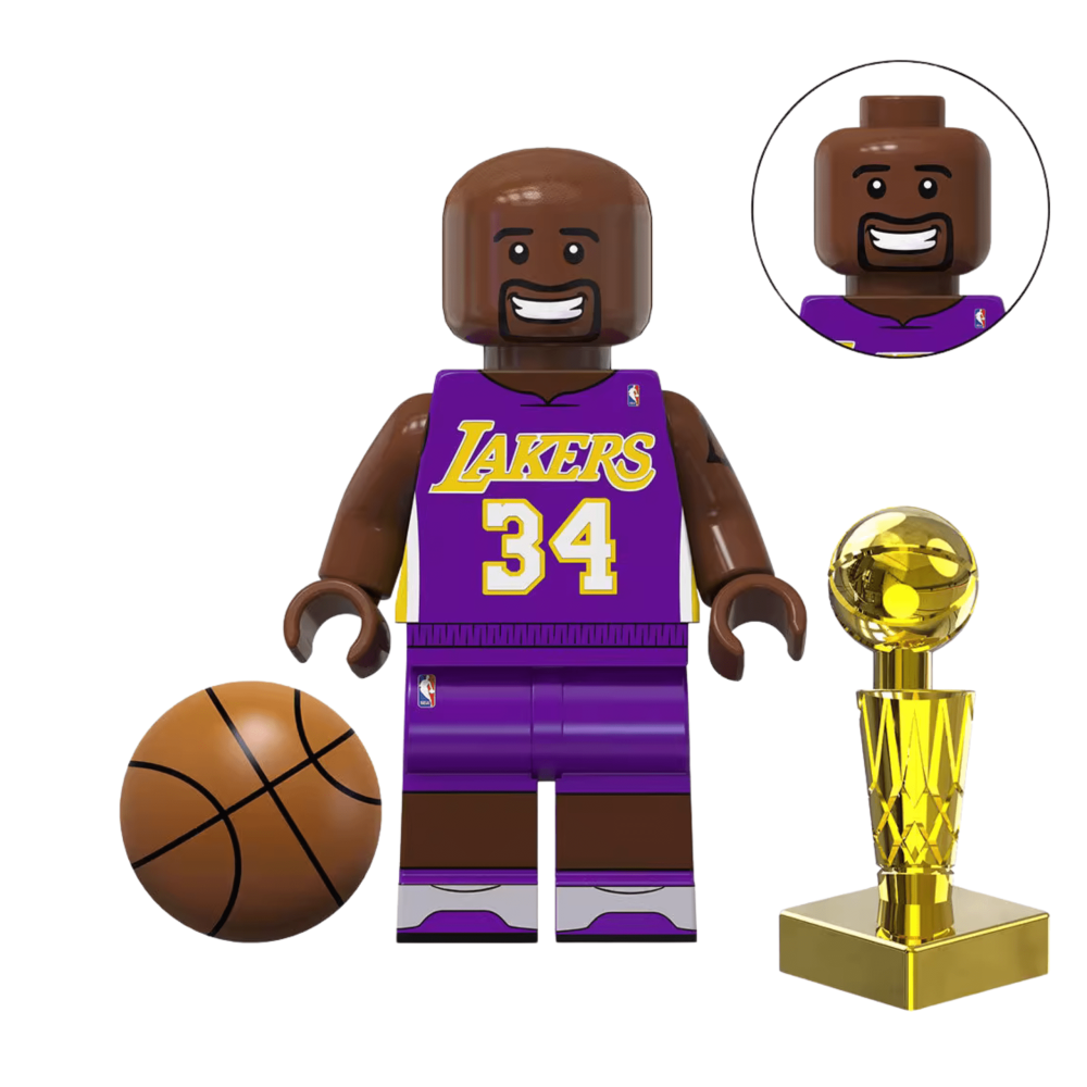 All-Time NBA Legends Block Figures Set