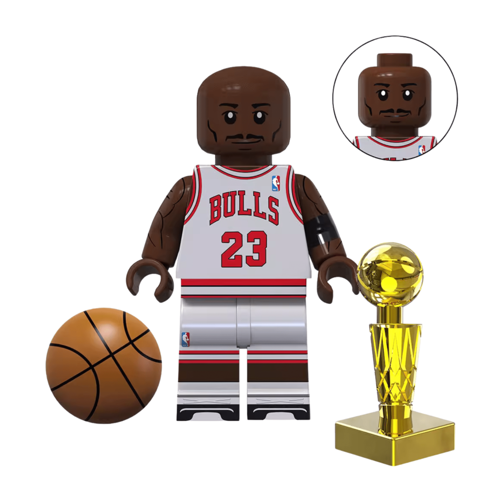 All-Time NBA Legends Block Figures Set