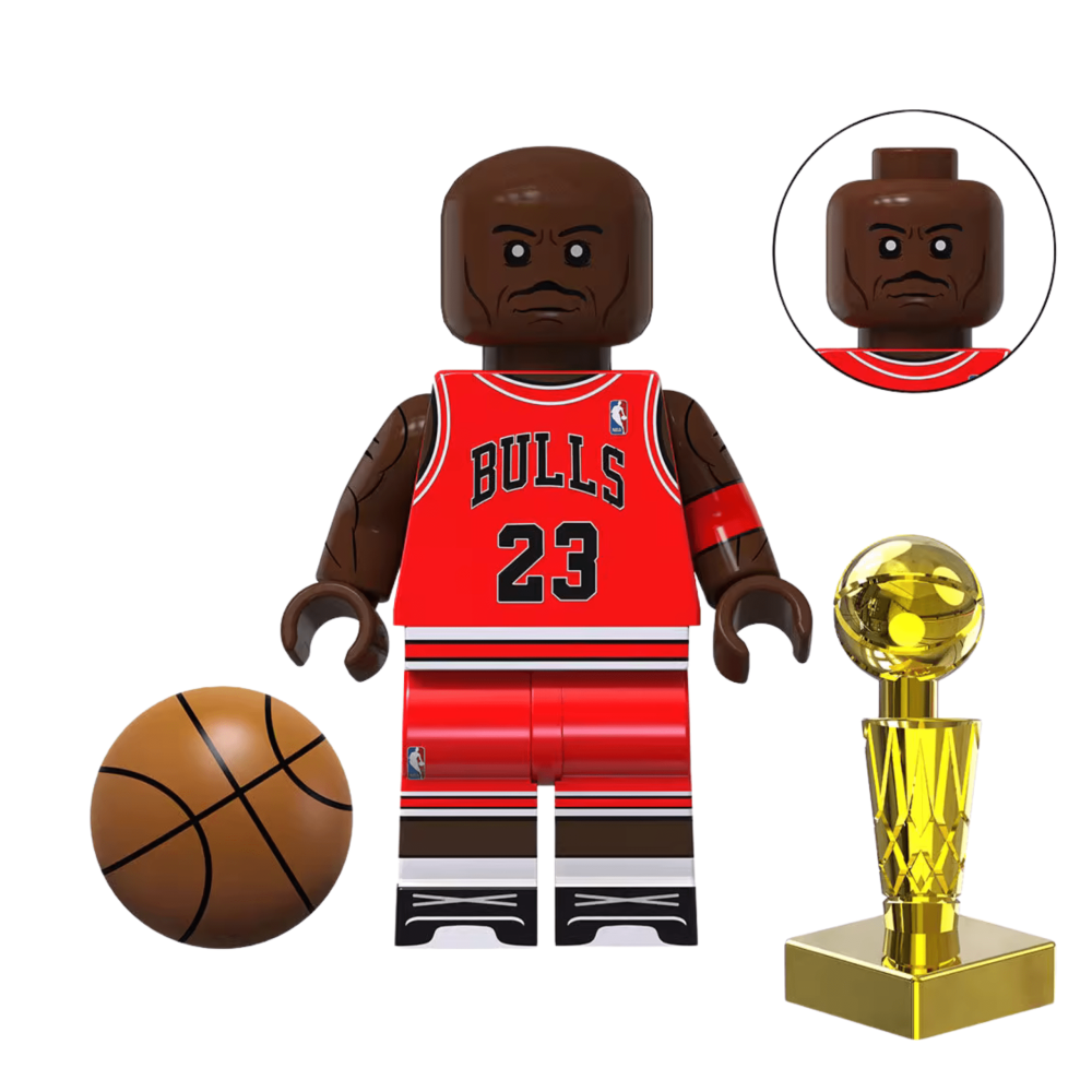 All-Time NBA Legends Block Figures Set
