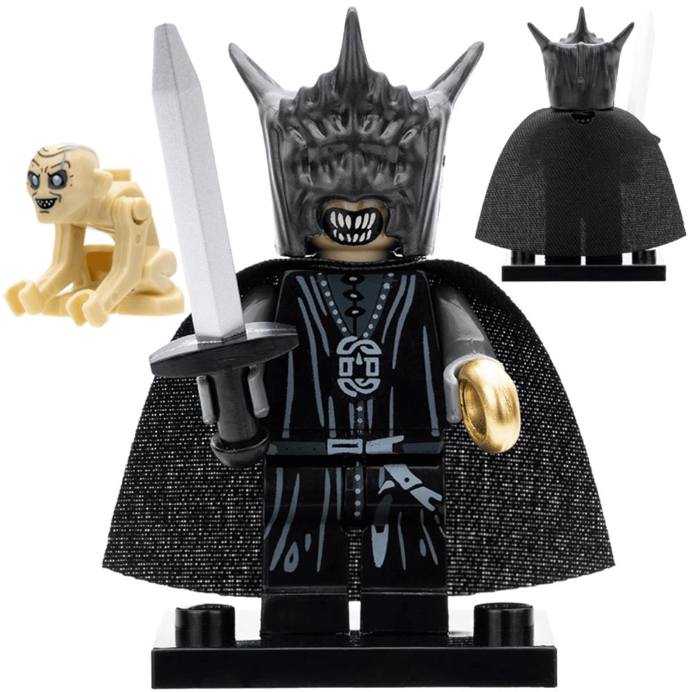 Lord of the Rings Block Figures Set – Azog Bolg Gothmog Sauron