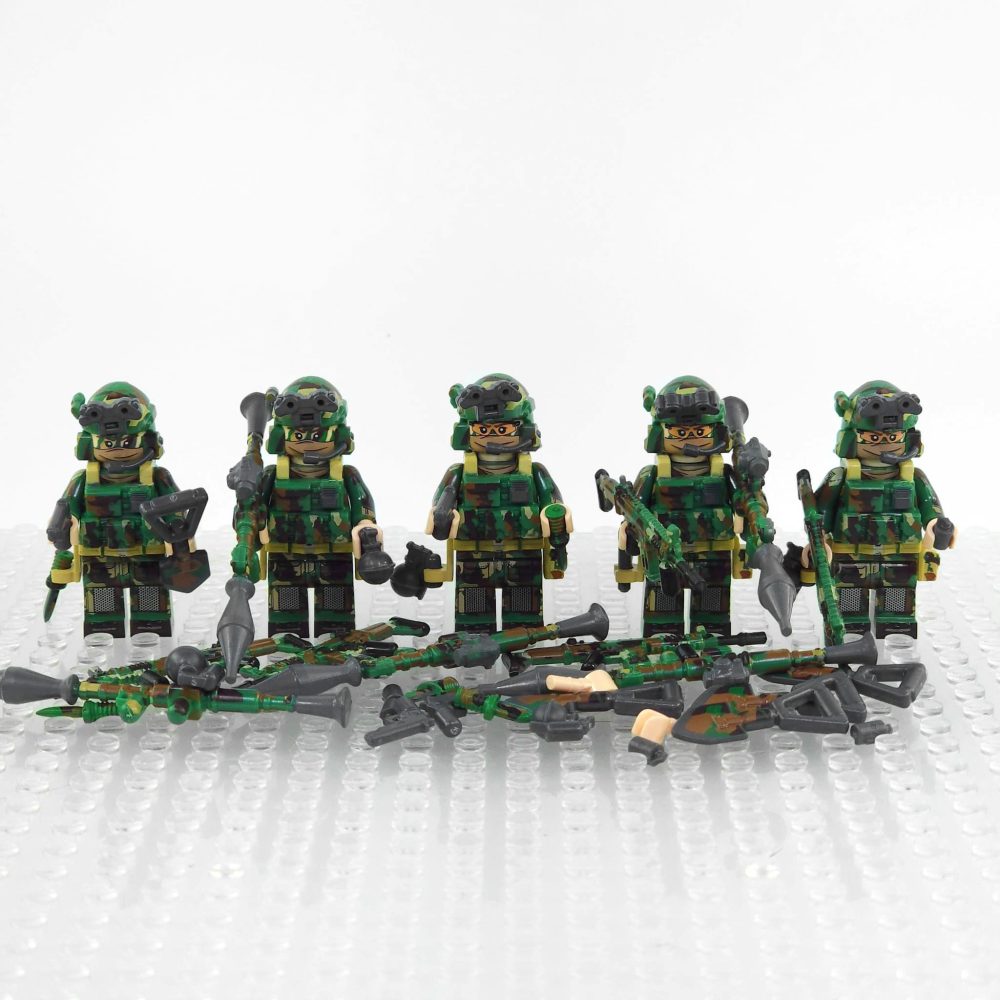 The Kommando Spezialkrafte German Special Forces Block Figures Set