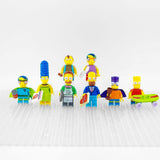 The Simpsons TV Series Block Figures Set