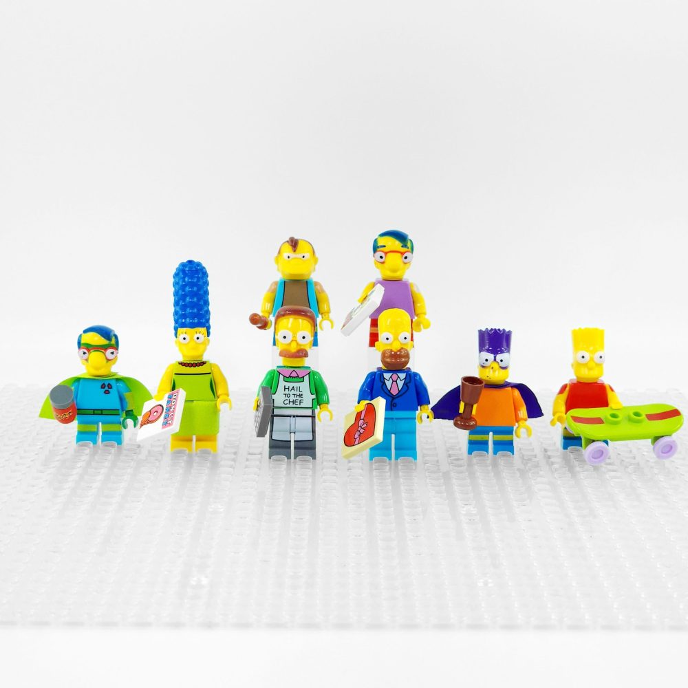 The Simpsons TV Series Block Figures Set