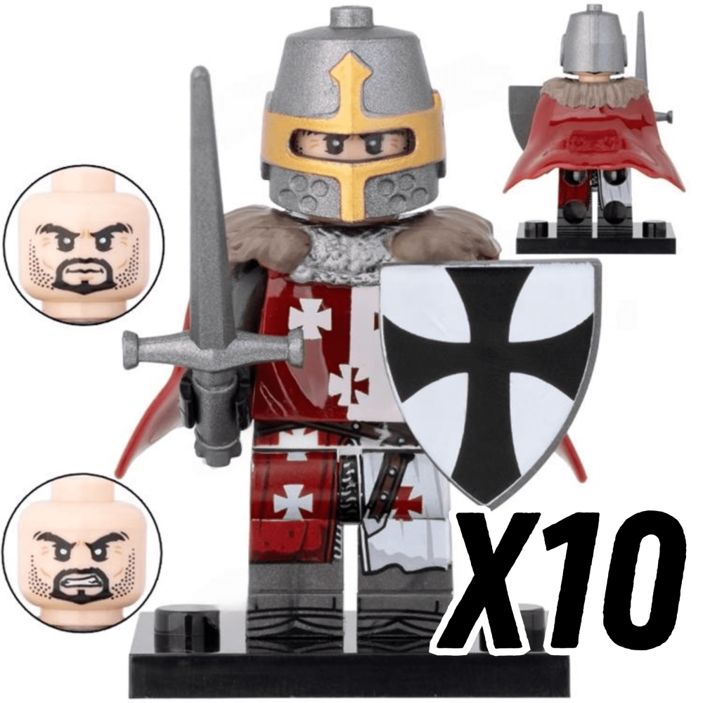 Crusades Knights of Tripoli Block Figures  Set