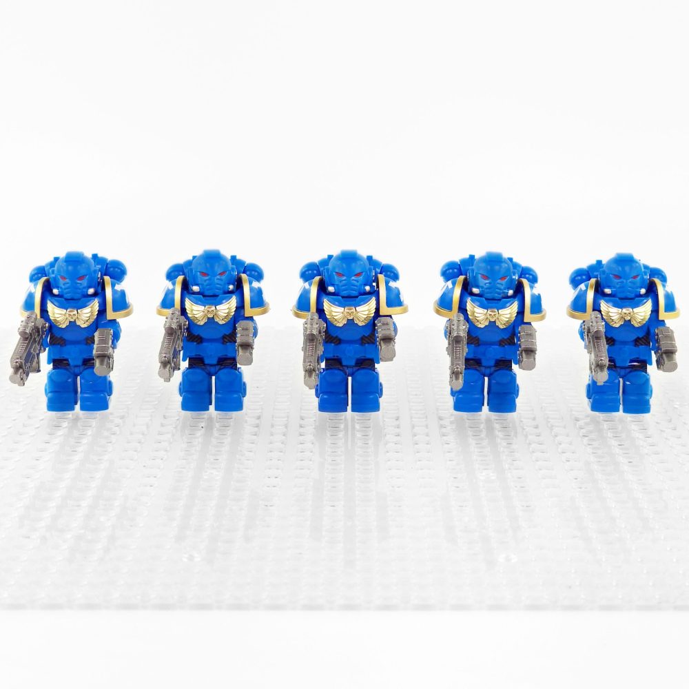 Ultramarines Space Marines Block Figures Set