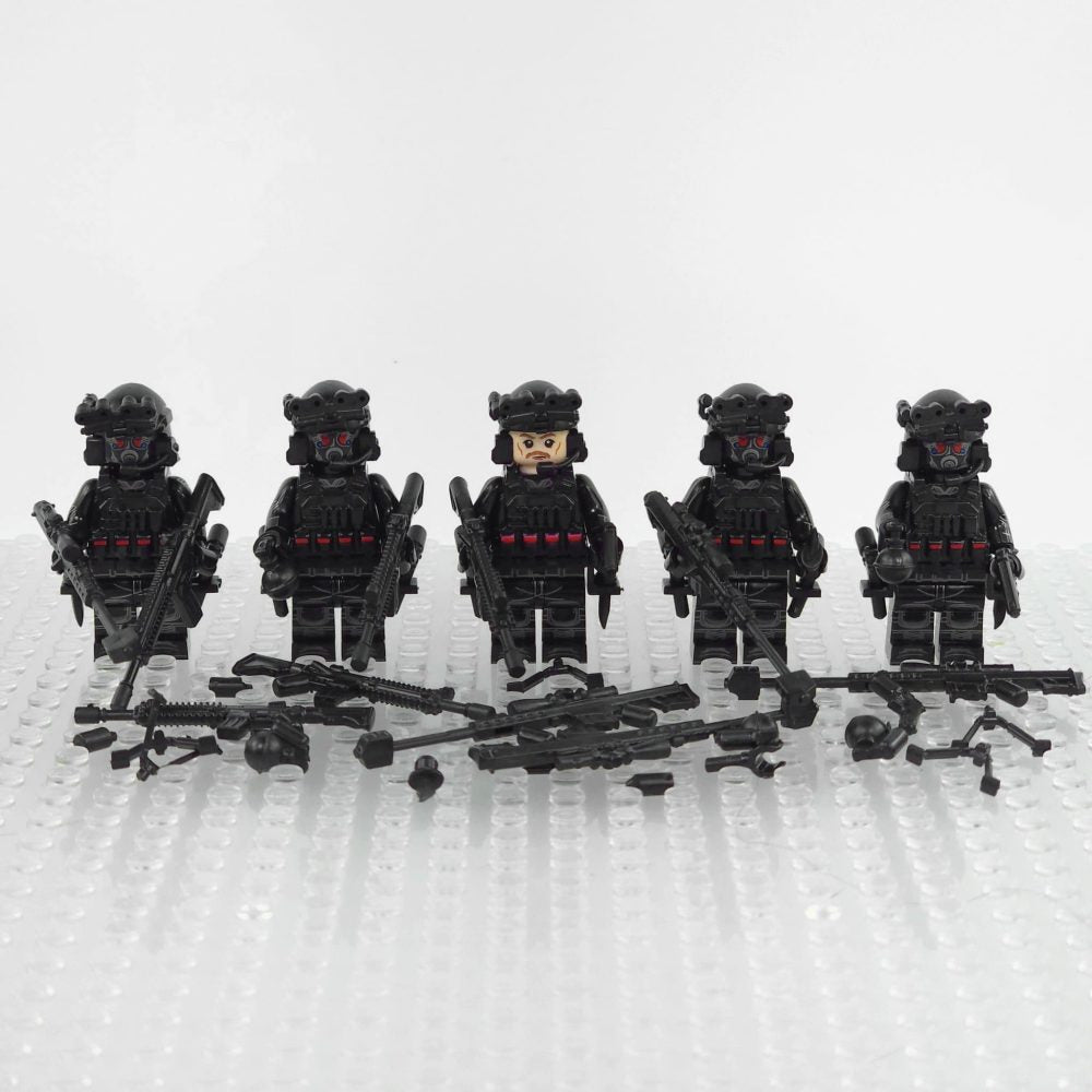 United Kingdom (SAS) Special Air Service Regiment Block Figures Set