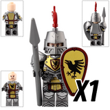Medieval Castle Knights Block Figures
