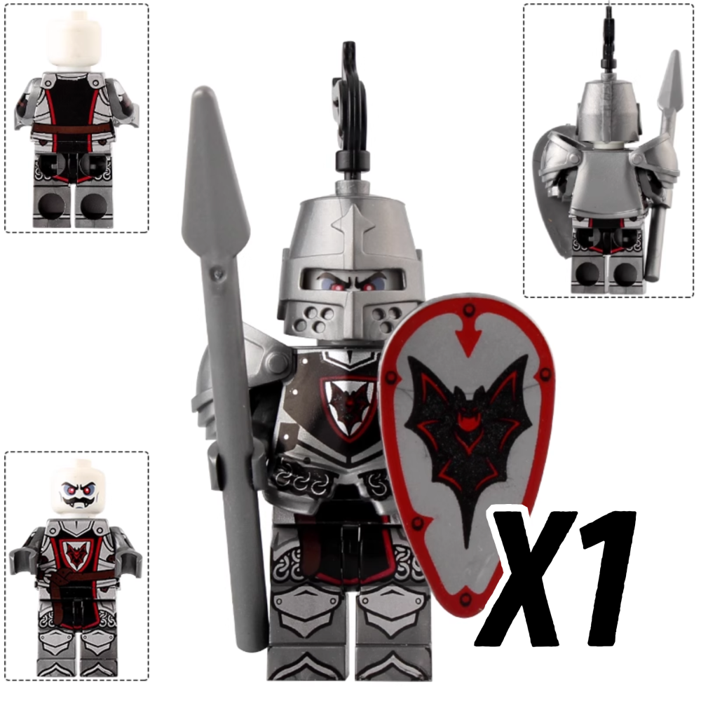 Medieval Castle Knights Block Figures