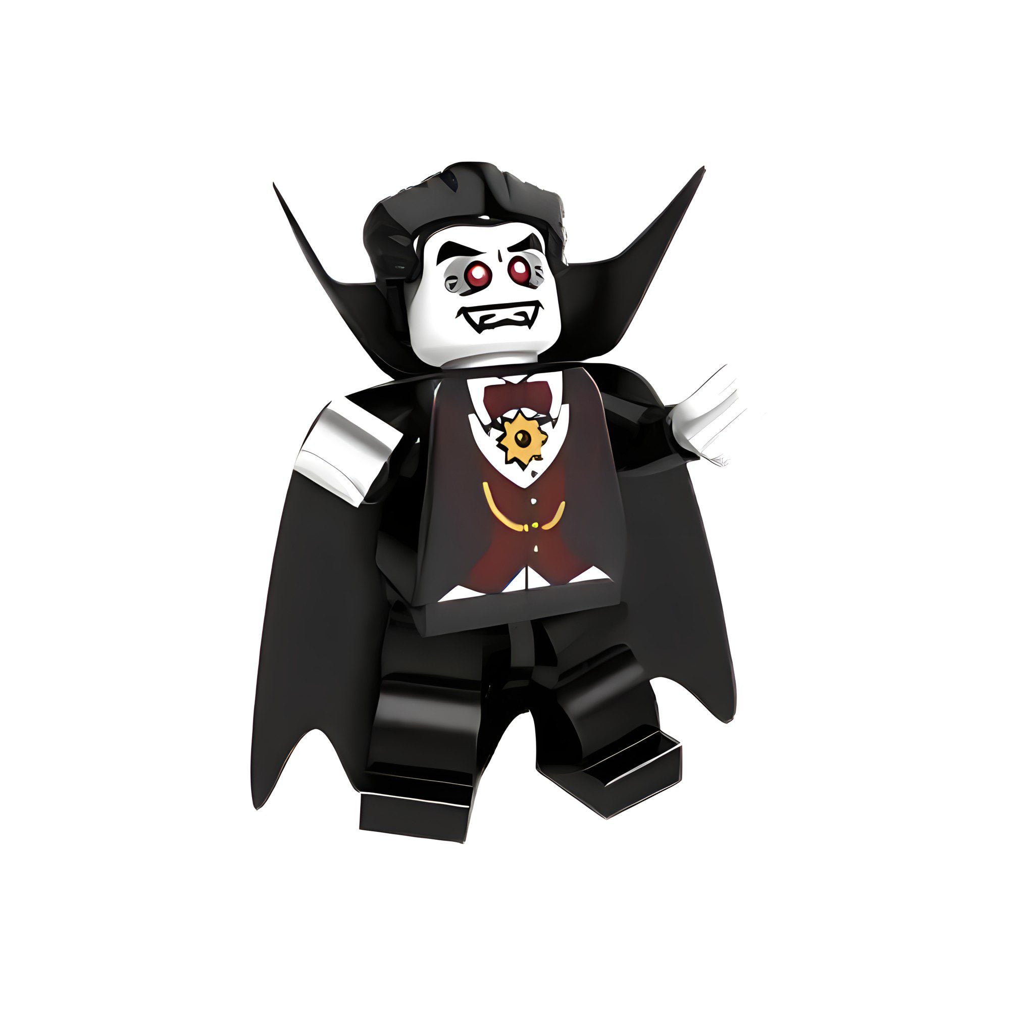 Happy Halloween Spooky Season Wacky Witch Zombie Werewolf Block Figures Set