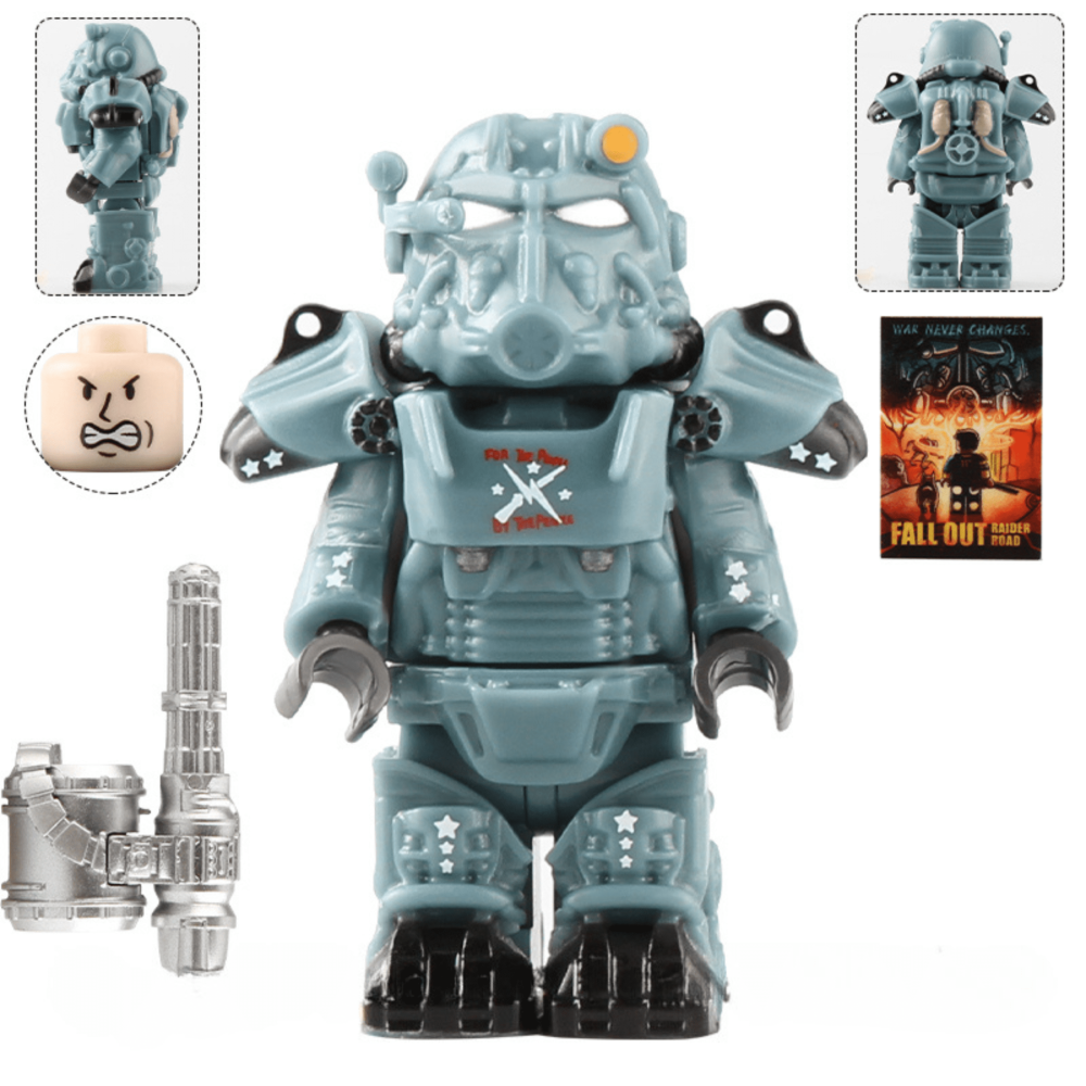 Fallout TV Series T60 Power Armor Block Figures Set