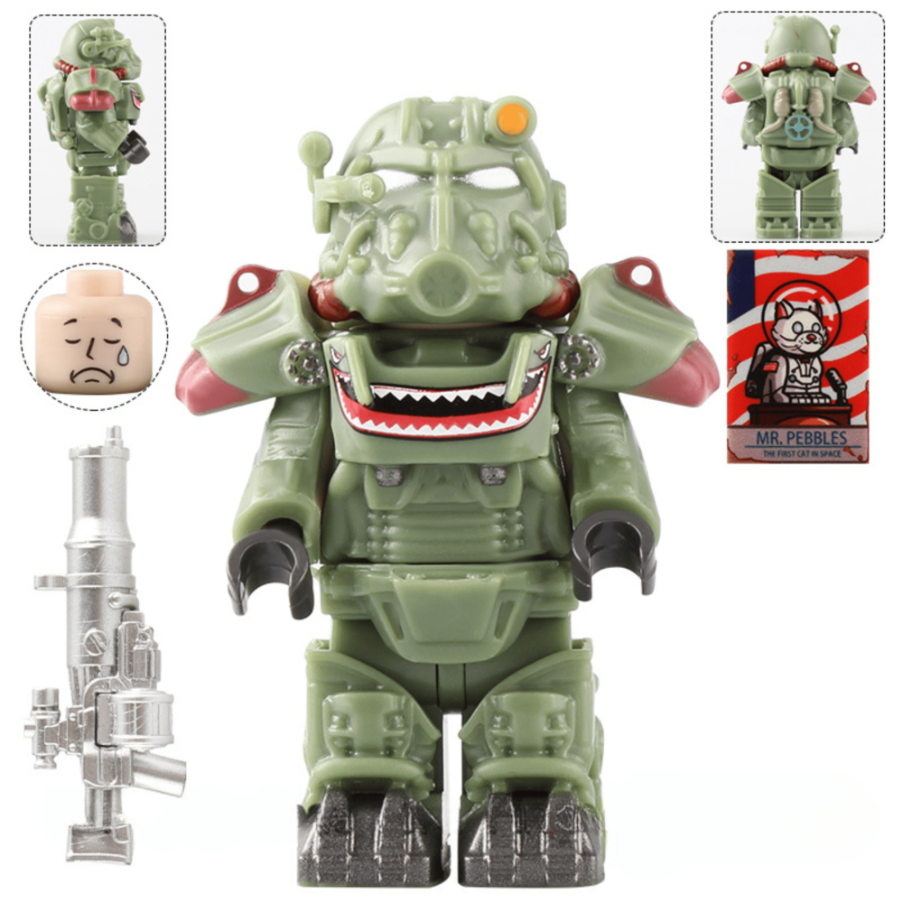 Fallout TV Series T60 Power Armor Block Figures Set