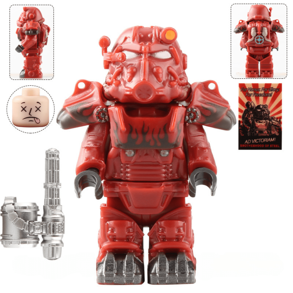 Fallout TV Series T60 Power Armor Block Figures Set