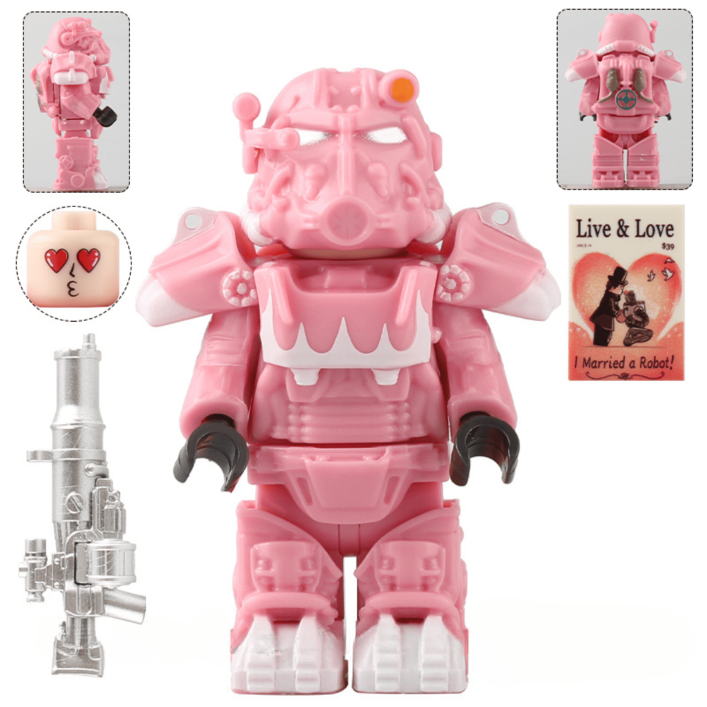 Fallout TV Series T60 Power Armor Block Figures Set