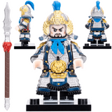 Legendary Chinese Warrior Yue Fei Series Block Figures Set