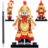 Legendary Chinese Warrior Yue Fei Series Block Figures Set