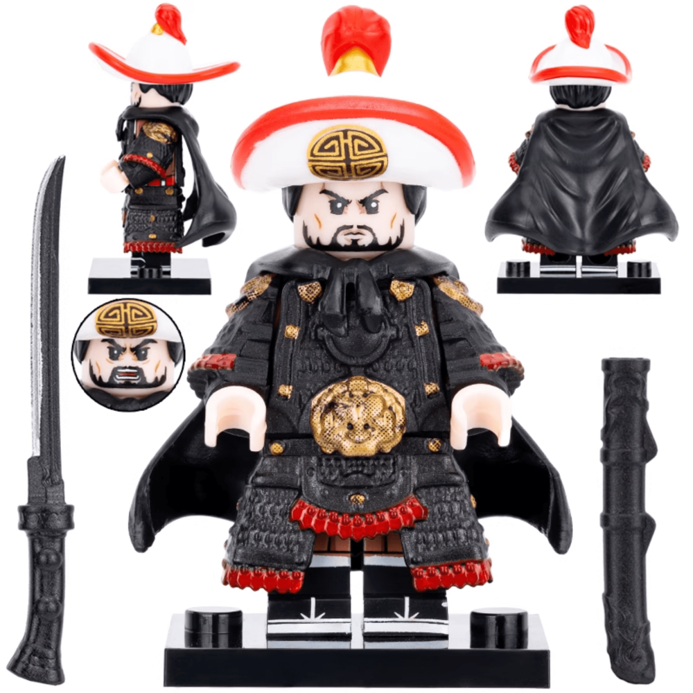 Legendary Chinese Warrior Yue Fei Series Block Figures Set