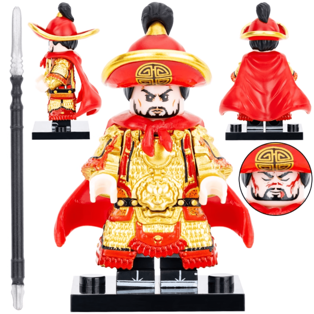 Legendary Chinese Warrior Yue Fei Series Block Figures Set