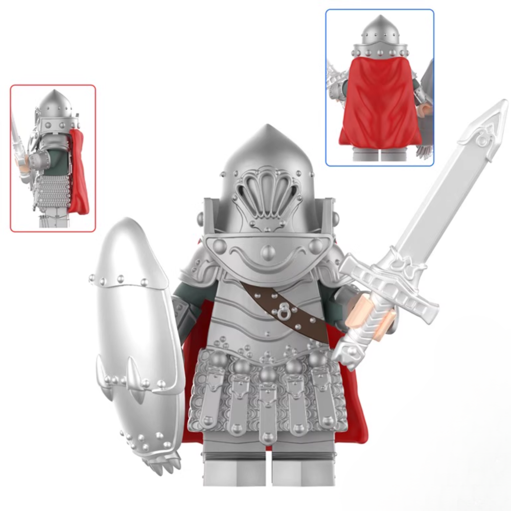 Nausicaä of the Valley of the Wind Torumekian Soldiers Block Figures Set