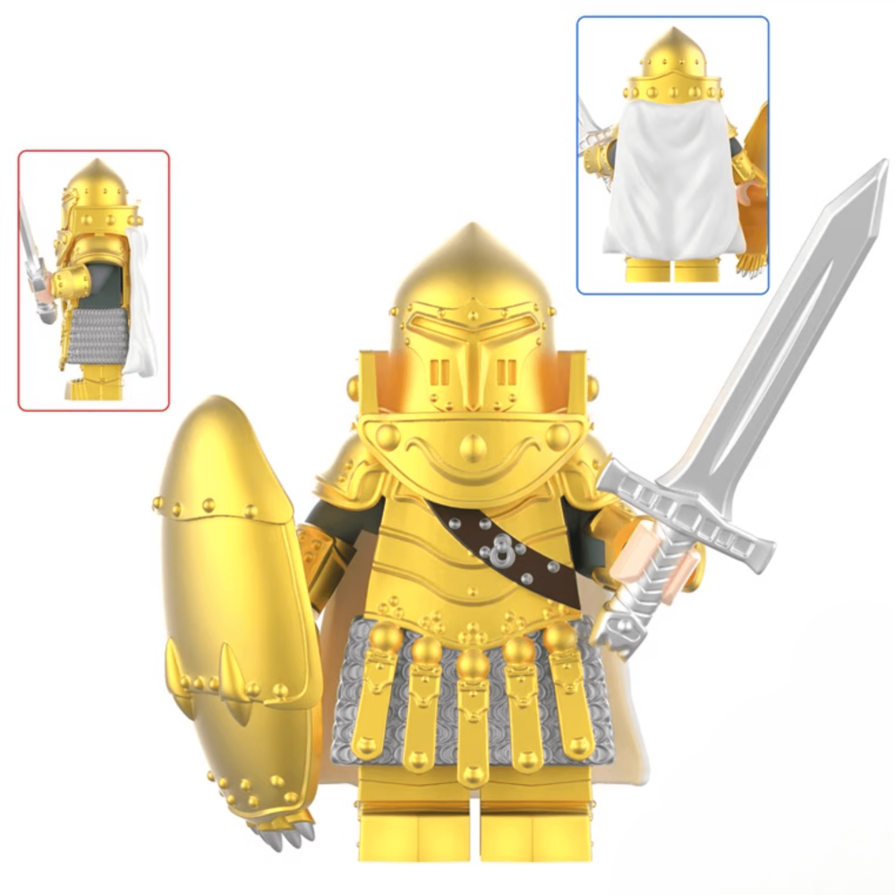 Nausicaä of the Valley of the Wind Torumekian Soldiers Block Figures Set