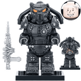 Fallout X-01 Power Armor Variants Block Figures Set