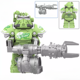 Fallout T-51 Power Armor Mecha Block Figures Set