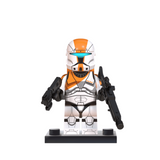 Star Wars Republic Clone Commandos Boss Sev Scorch Minifigure Set