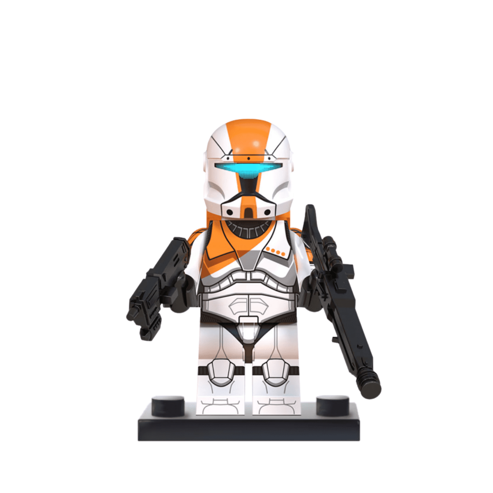 Star Wars Republic Clone Commandos Boss Sev Scorch Minifigure Set