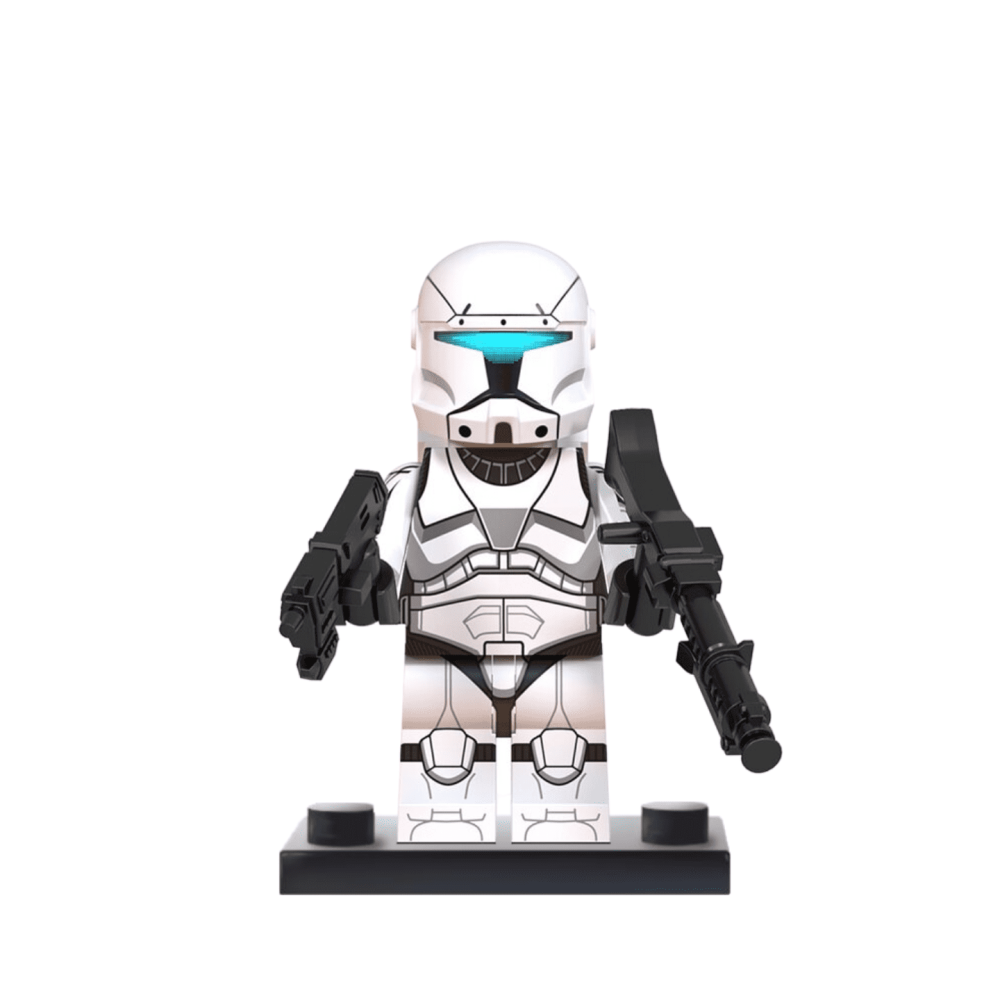 Star Wars Republic Clone Commandos Boss Sev Scorch Minifigure Set