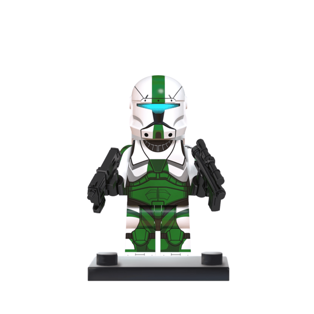 Star Wars Republic Clone Commandos Boss Sev Scorch Minifigure Set