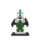 Star Wars Republic Clone Commandos Boss Sev Scorch Minifigure Set
