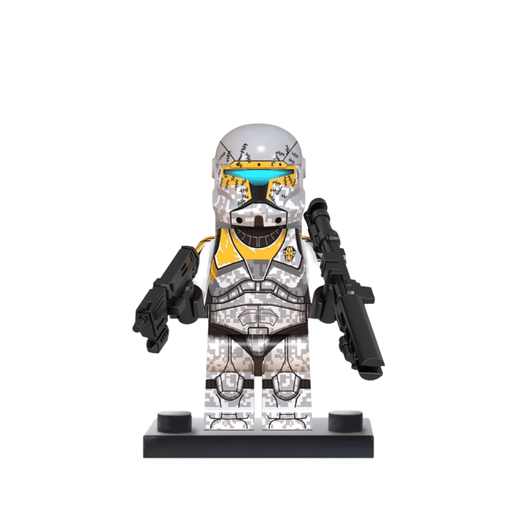 Star Wars Republic Clone Commandos Boss Sev Scorch Minifigure Set