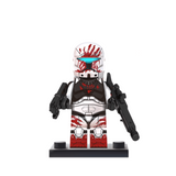 Star Wars Republic Clone Commandos Boss Sev Scorch Minifigure Set