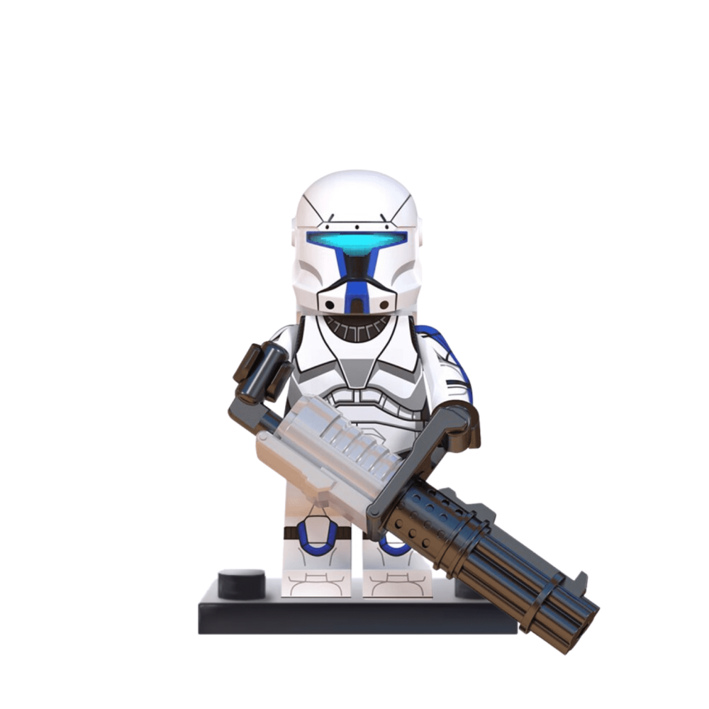 Star Wars Republic Clone Commandos Boss Sev Scorch Minifigure Set